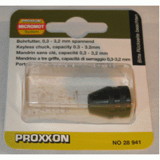 PROXXON 28941 Трехкулачковый патрон без ключа.