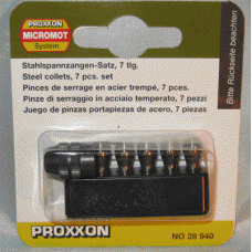 PROXXON 28940 Стальные цанги МИКРОМОТ
